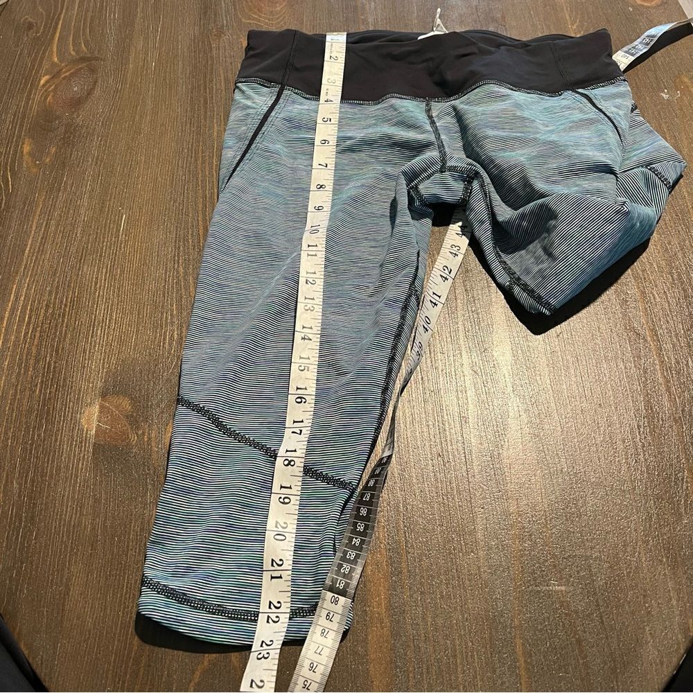 Lululemon Run: Excel Crop Wee Are From Space Deep… - image 6